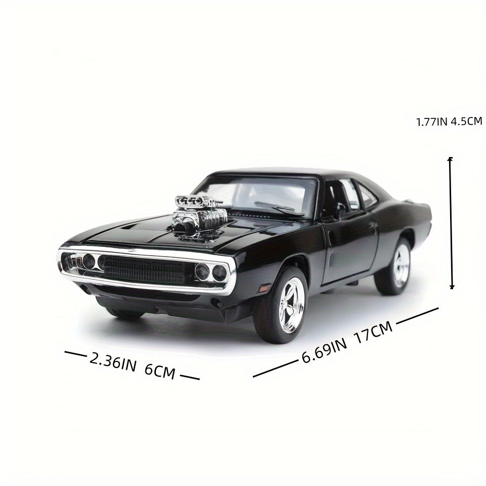 Simulation 1:32 Classic Alloy Sports Car Model, Children's Toy Car Pull Back Car, Can Open Die Casting Model, As Halloween Gift