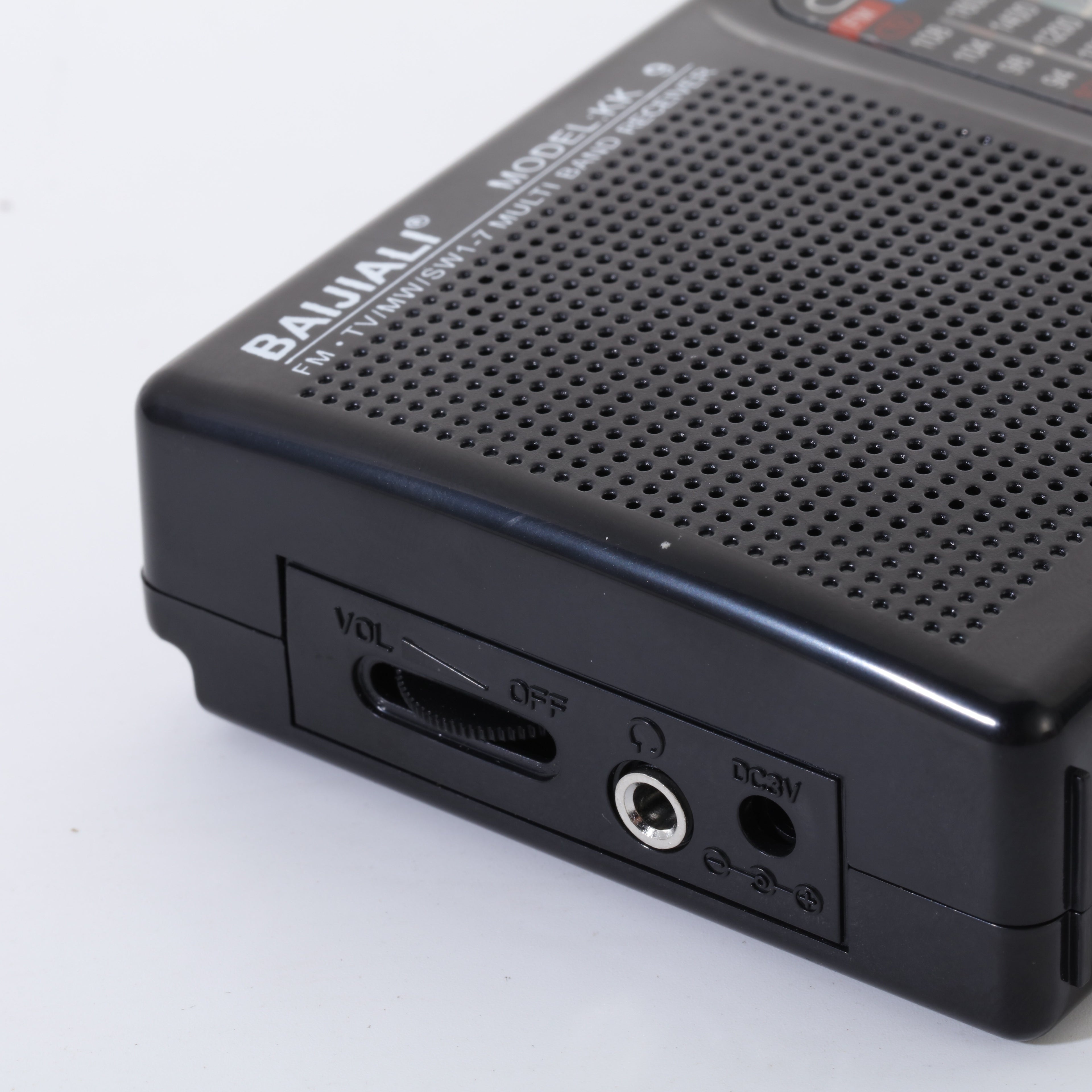 Portable Radio AM FM SW1-7, Transistor Radio with Loud Speaker, Headphone Jack, 2AA Battery Operated Radio, Pocket Radio for Indoor, Outdoor and Emergency Use KK-9