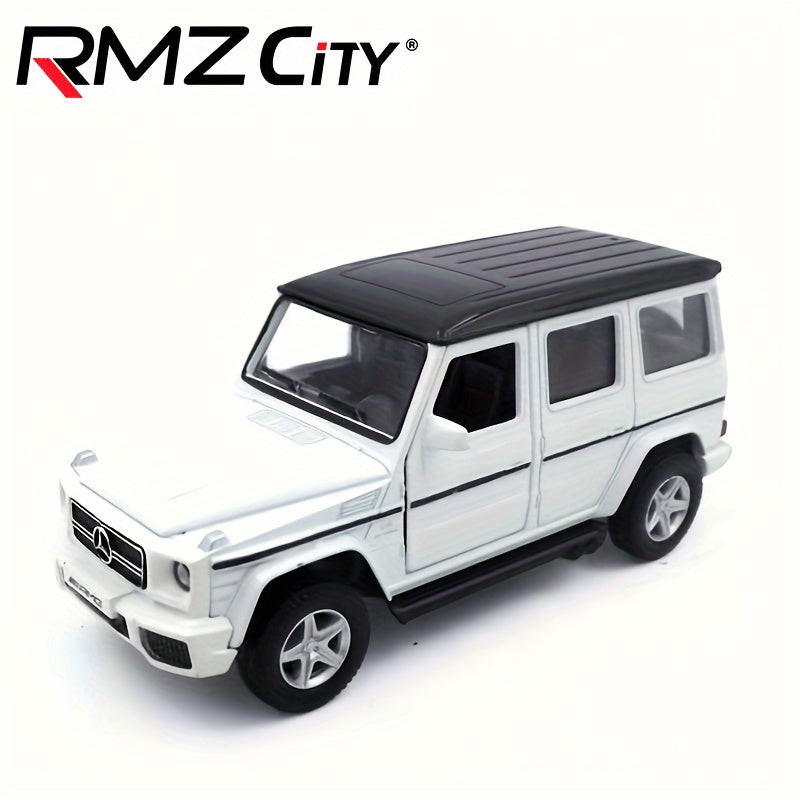 Simulation 1: 36 Alloy Mercedes Benz AMG G63 Off-road Vehicle Model Children's Toy Car Accessories Return Car Die-cast Model Can Open The Door, As  Birthday, Halloween Gift