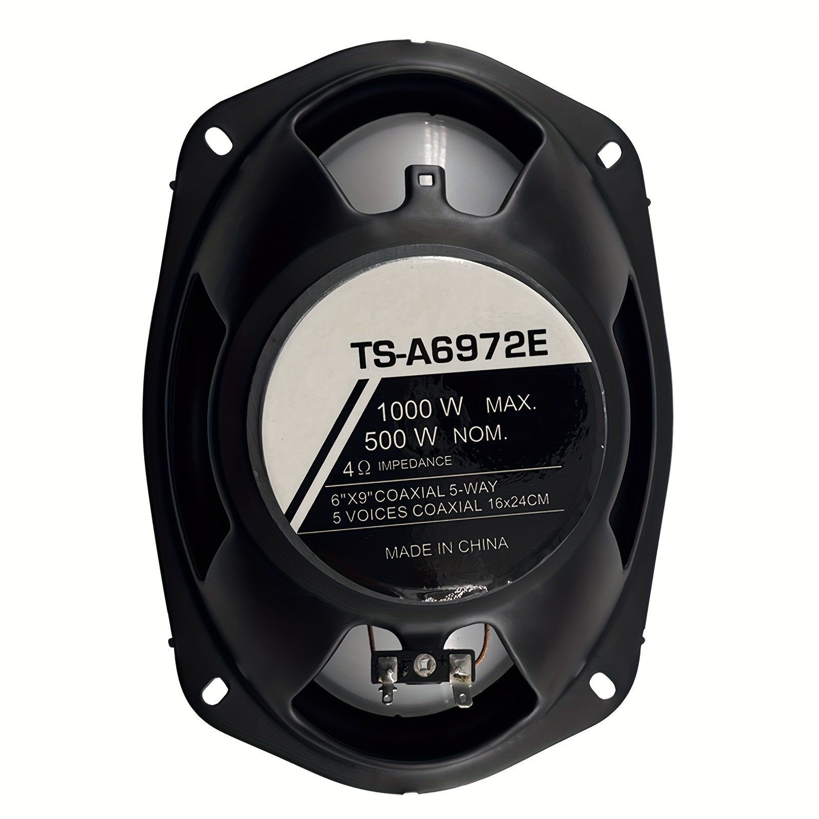 [2Pcs] 6×9 Inch Coaxial Speaker, 5-Way Speaker, 1000W Max Power, mid-tweeter, Car Door Horn Subwoofer Speaker, Dust Cover And Audio Cable Included