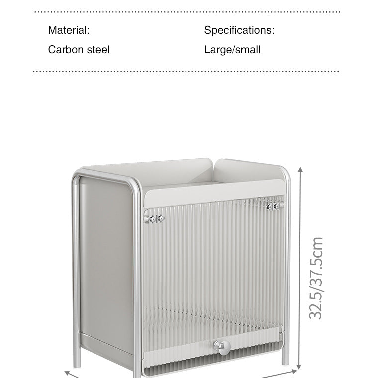 Desktop Makeup Organizers Light Luxury Cosmetics Storage Box Dustproof Sundries Storage Cabinet Bathroom Skincare Storage Rack