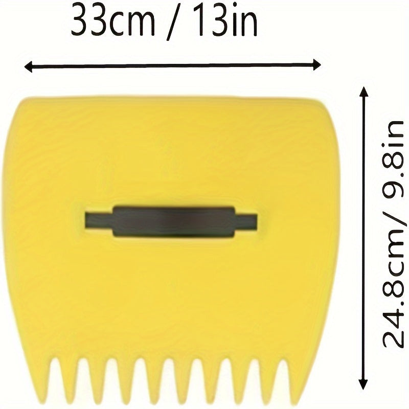 Garden Waste Collector Large Weeding Shovel Portable Tools Green, multifunctional, efficient garden yard grass shovel, plastic soil shovel, manual leaf rake