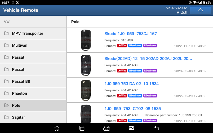 Launch X431 Key Programmer Remote Maker with Super Chip and 4 Sets of Smart Keys