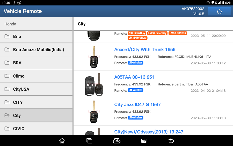 Launch X431 Key Programmer Remote Maker with Super Chip and 4 Sets of Smart Keys