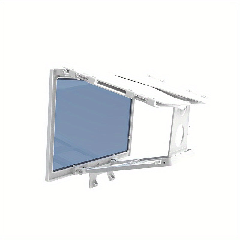 Triple-Sided Cinema Experience - 12-inch Foldable Phone Screen Magnifier with Optical Acrylic Lens - Instant HD Boost, Portable Mini Theater for TV-Like Viewing, 3-4x Magnification Desktop Stand