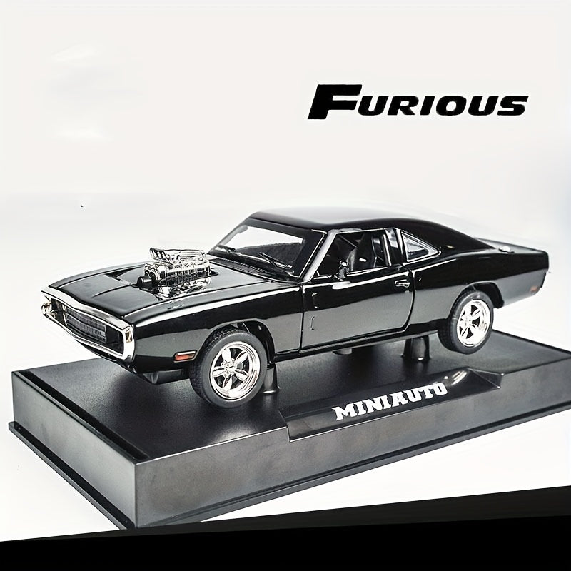 Simulation 1:32 Classic Alloy Sports Car Model, Children's Toy Car Pull Back Car, Can Open Die Casting Model, As Halloween Gift