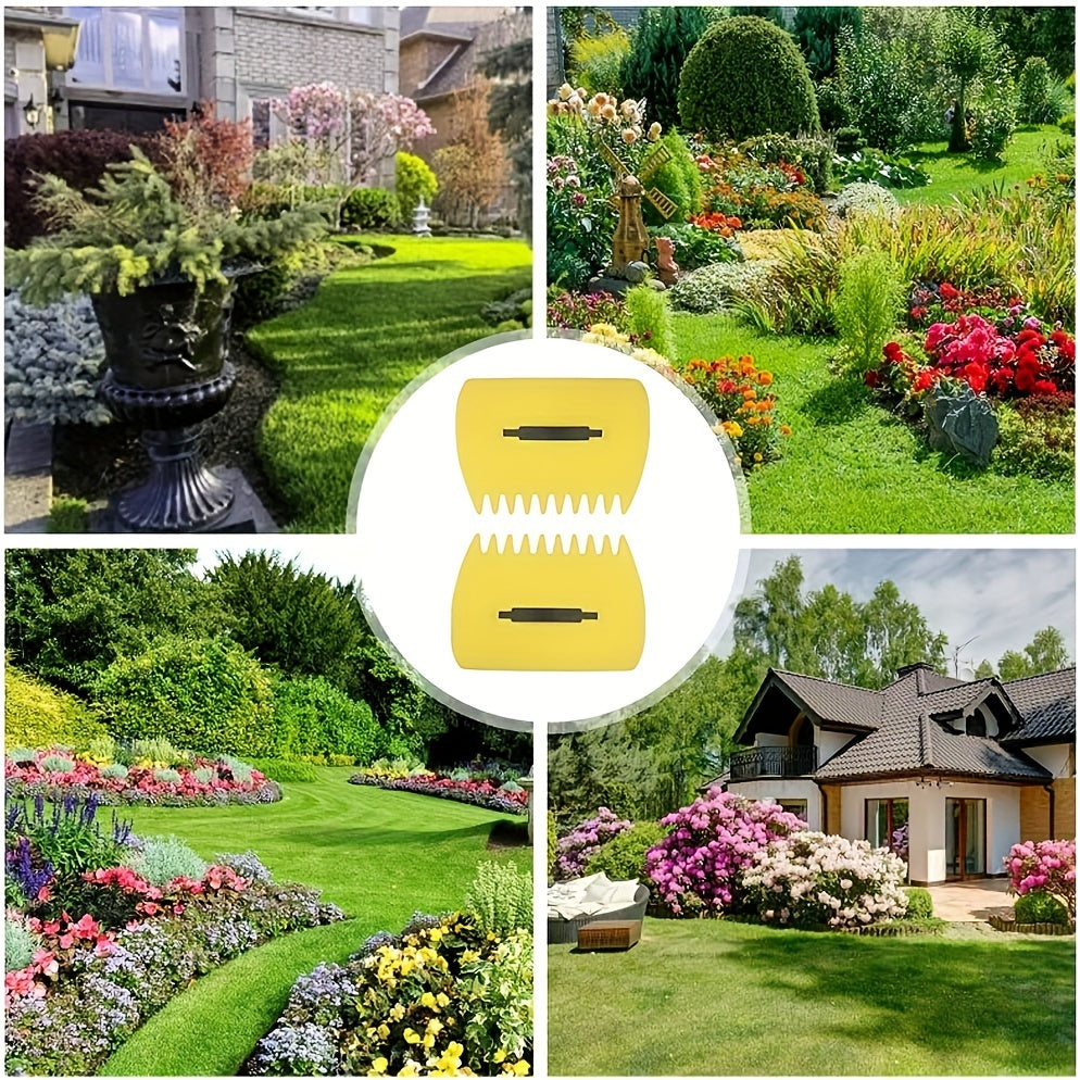 Garden Waste Collector Large Weeding Shovel Portable Tools Green, multifunctional, efficient garden yard grass shovel, plastic soil shovel, manual leaf rake