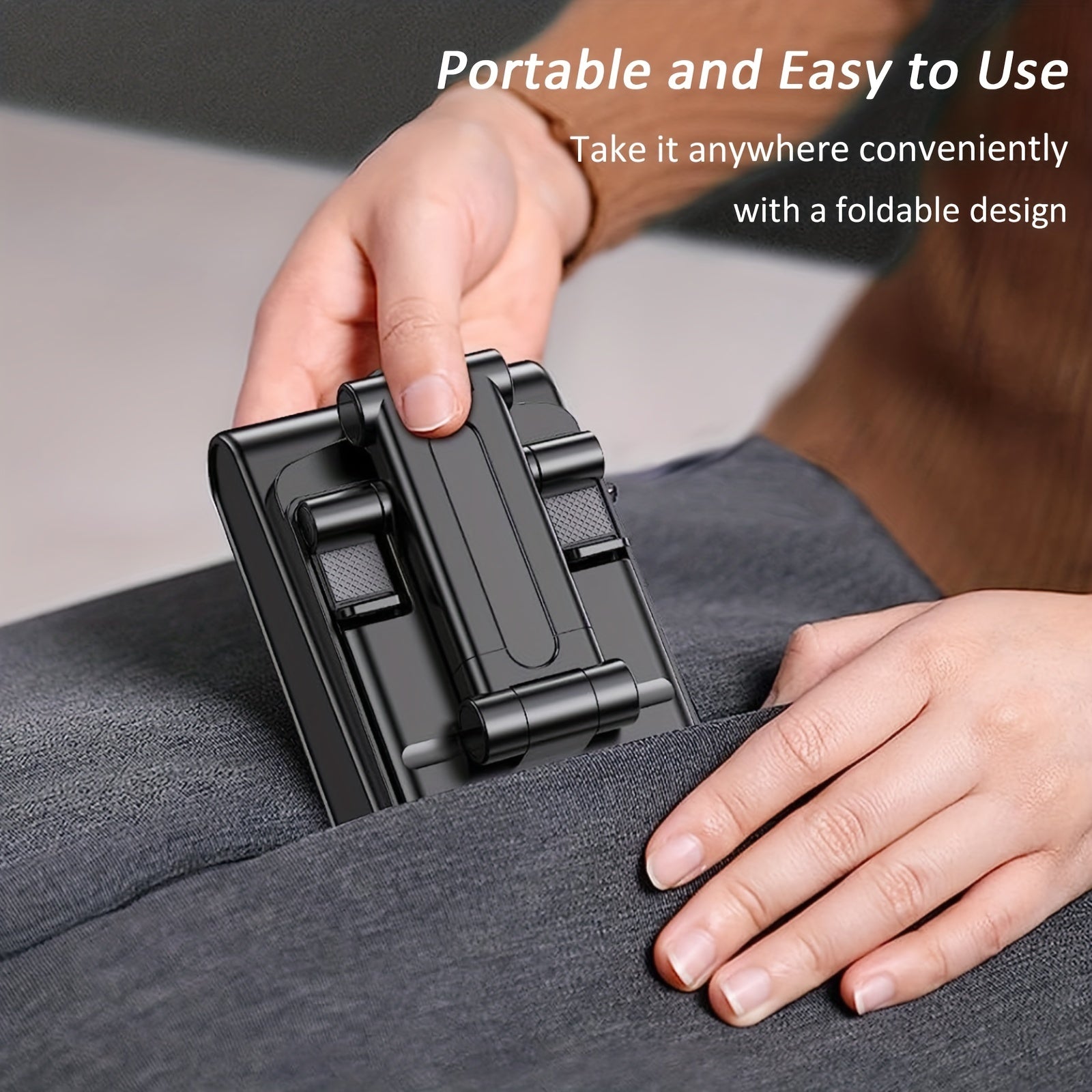 Cell Phone Stand With Wireless Speaker And Non-slip Base, Suitable For Indoor And Outdoor And Desktop, Dad's Gifts, Gifts For Family And Friends, Portable Mobile Phone Stand Speaker For Party Camping