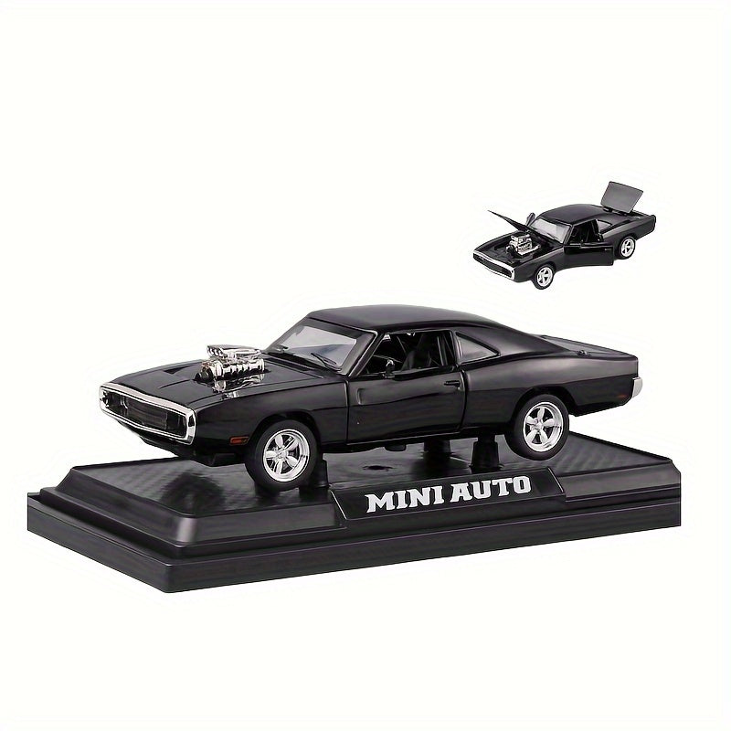 Simulation 1:32 Classic Alloy Sports Car Model, Children's Toy Car Pull Back Car, Can Open Die Casting Model, As Halloween Gift