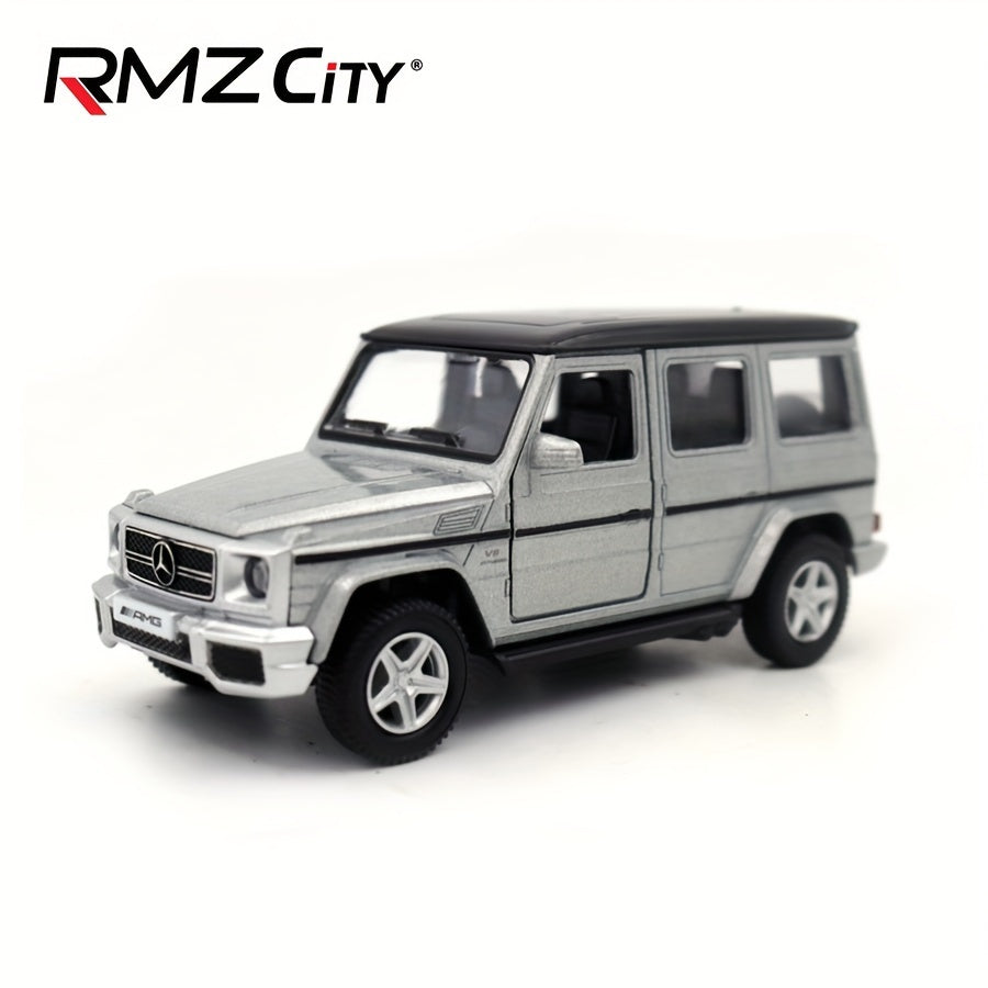 Simulation 1: 36 Alloy Mercedes Benz AMG G63 Off-road Vehicle Model Children's Toy Car Accessories Return Car Die-cast Model Can Open The Door, As  Birthday, Halloween Gift