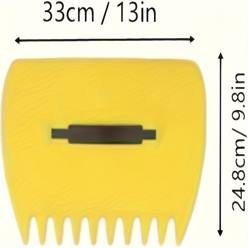 Garden Waste Collector Large Weeding Shovel Portable Tools Green, multifunctional, efficient garden yard grass shovel, plastic soil shovel, manual leaf rake