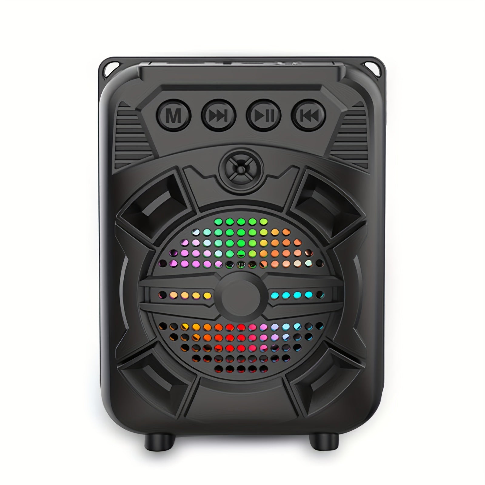 5W Wireless Portable Speaker - Compact Desktop Speaker with RGB Light, USB Charging, and TWS Pairing for Smartphones and Tablets - Outdoor-Ready Audio with Powerful Sound, Model ZQS1315