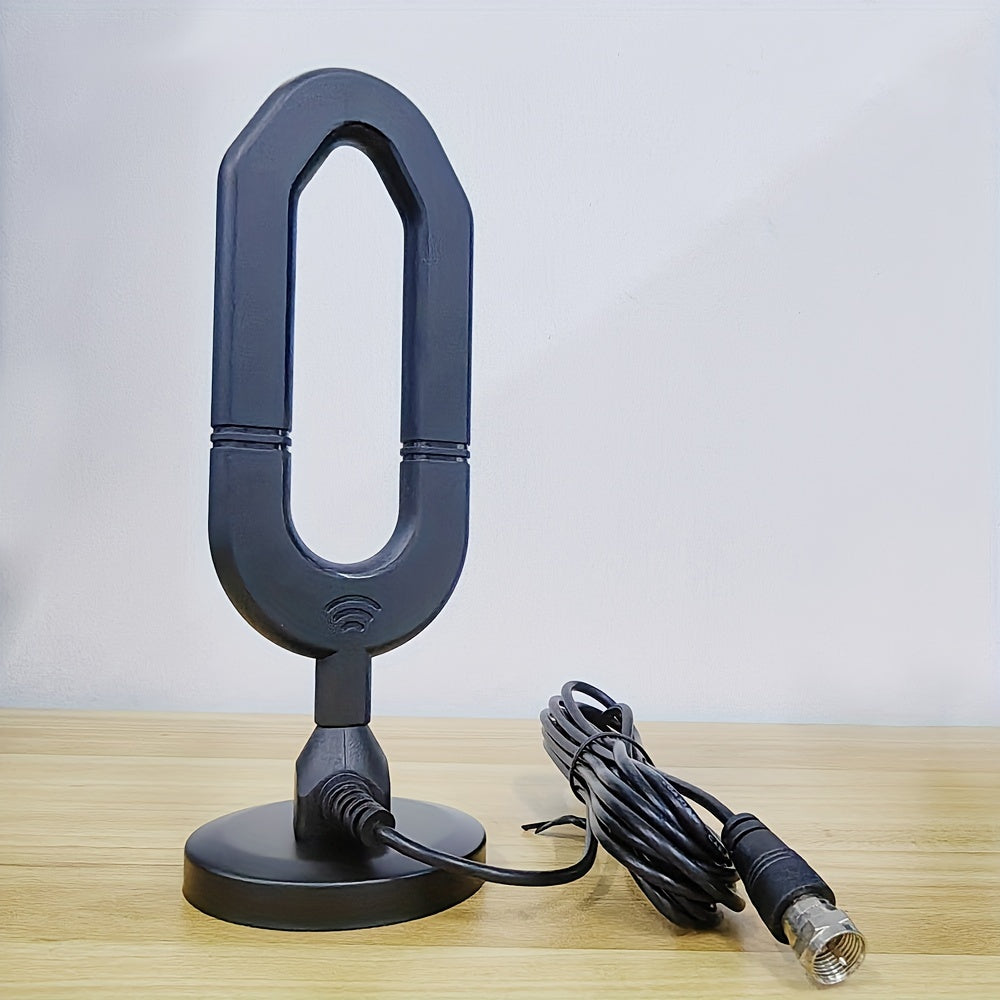 320+ Miles Long Range TV Antenna Pro - 360° Reception, 4K 1080P Compatible, Strong Magnetic Base for Easy Installation, Indoor/Outdoor Use, Weather Resistant, High Gain Signal Reception