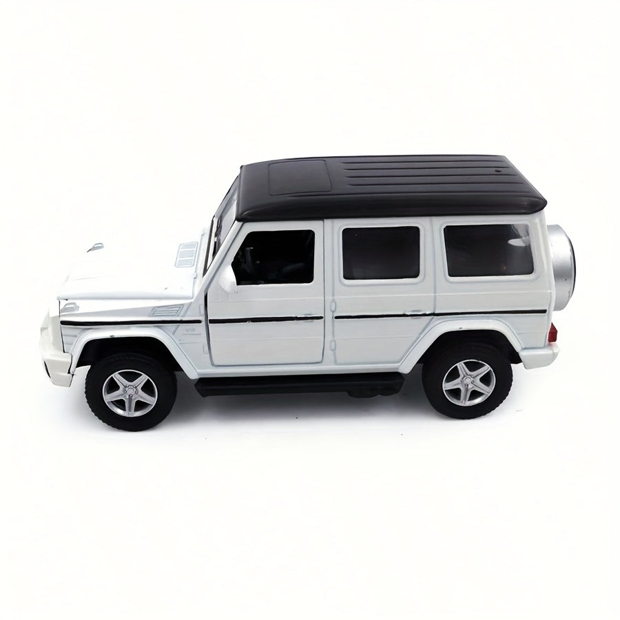 Simulation 1: 36 Alloy Mercedes Benz AMG G63 Off-road Vehicle Model Children's Toy Car Accessories Return Car Die-cast Model Can Open The Door, As  Birthday, Halloween Gift