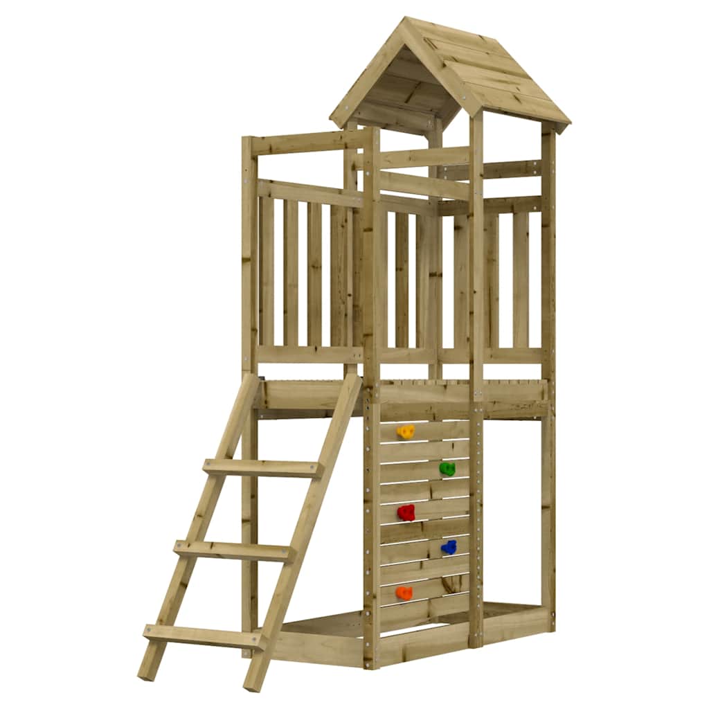 NNEVL Outdoor Playset 52.5x110.5x214 cm Impregnated Wood Pine