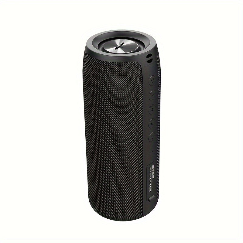 ZEALOT S51 20W Wireless Speakers, Portable Subwoofer Speaker, Wireless Speaker, Dual Pairing, 1800mAh Battery, 10 Hours Playtime Loud Stereo, Booming Bass, Charging Cable And Aux Cable, FM TF USB Plug-in Card Compatible, Conn