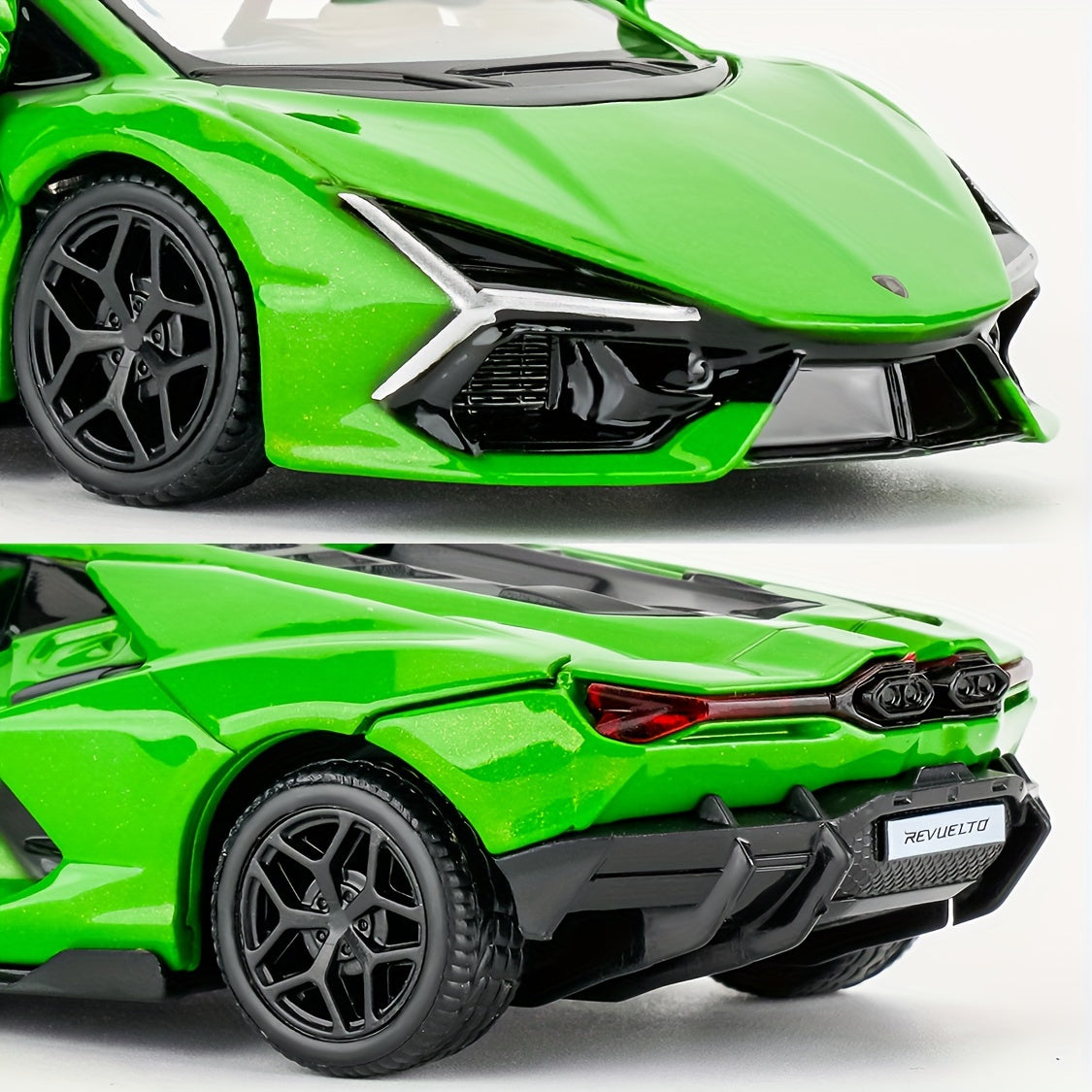 RMZCITY 1:36 Model Car Lambo Reventon Car Model, Diecast Zinc Alloy Pull Back Model Toy Car, Doors Open, Collection Kids Toy For Aged 3 And Up