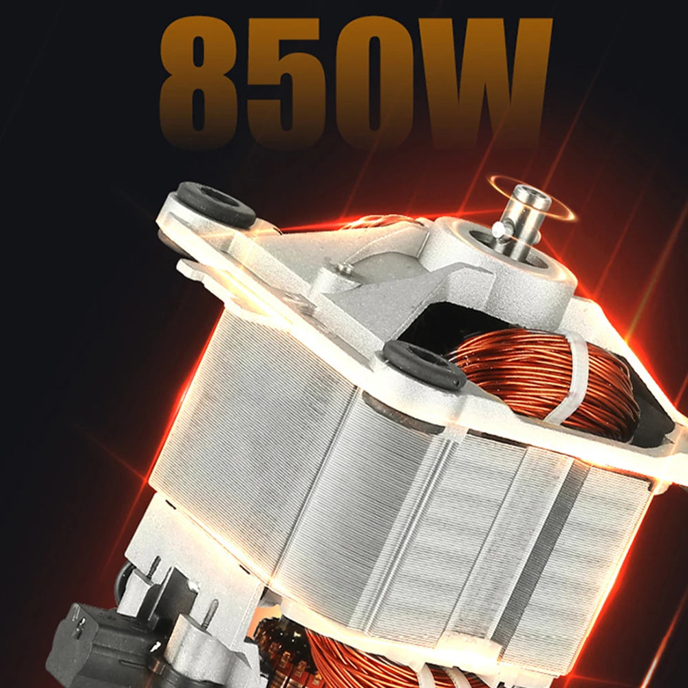 1.5L 850W Blender with Dual Blades Multifunctional Wall Breaker Ice Crusher Juicer Smoothie Maker for Home Kitchen Drinks Meats