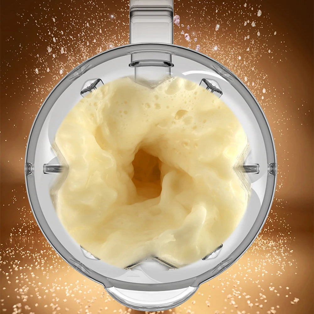 1.5L 850W Blender with Dual Blades Multifunctional Wall Breaker Ice Crusher Juicer Smoothie Maker for Home Kitchen Drinks Meats