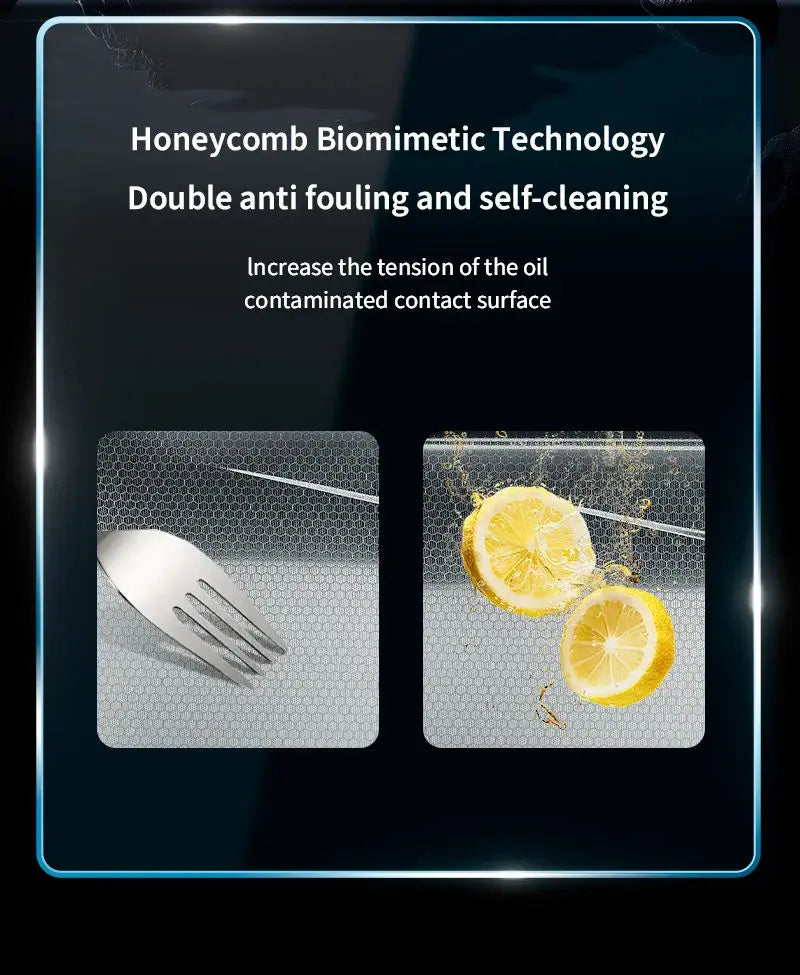 304 Stainless Steel Waterfall Kitchen Sink Large Single Slot Integrated Digital Display Faucet Set Soap Dispenser Cup Washer