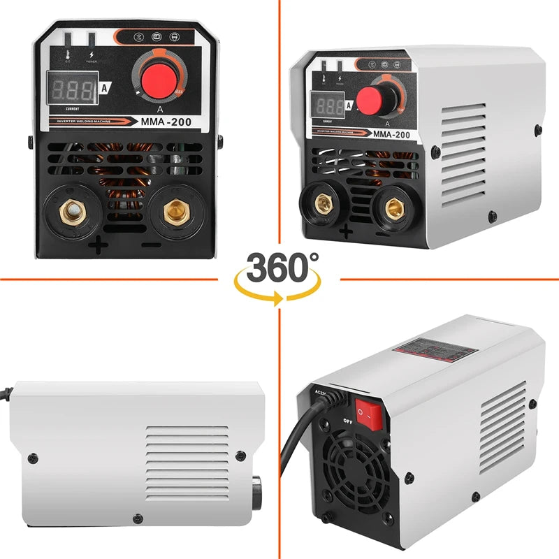 2 In 1 MIG MMA Welding Machine IGBT DC invert Welder Automatic Wire Feeding Contact Welding Non-Gas-shielding Arc Welder