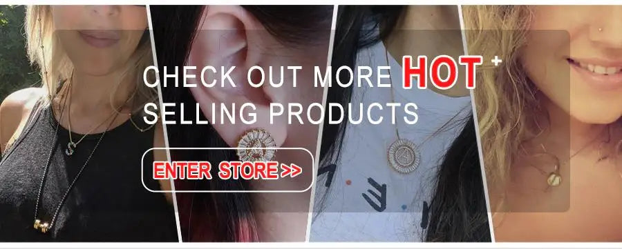 قلادة على شكل قلب/نجمة من الكريستال التركي من AIBEF قلادة على شكل كف يد وحمة من النحاس والزركون مجوهرات للنساء كهدية للبيع بالجملة مع شحن مباشر