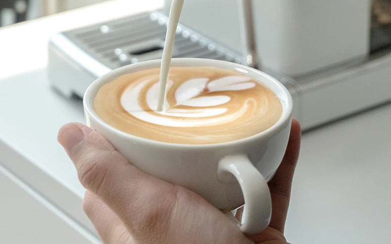 HiBREW H10plus Semi Automatic Espresso Coffee Machine DIY Function 20Bar Pressure Temperature Adjustable For Cappuccino & Latte