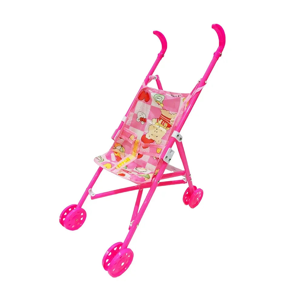 [GD] Foldable children's toy stroller with animal print 50x36.5x23cm, variety of colors / doll stroller / c1620