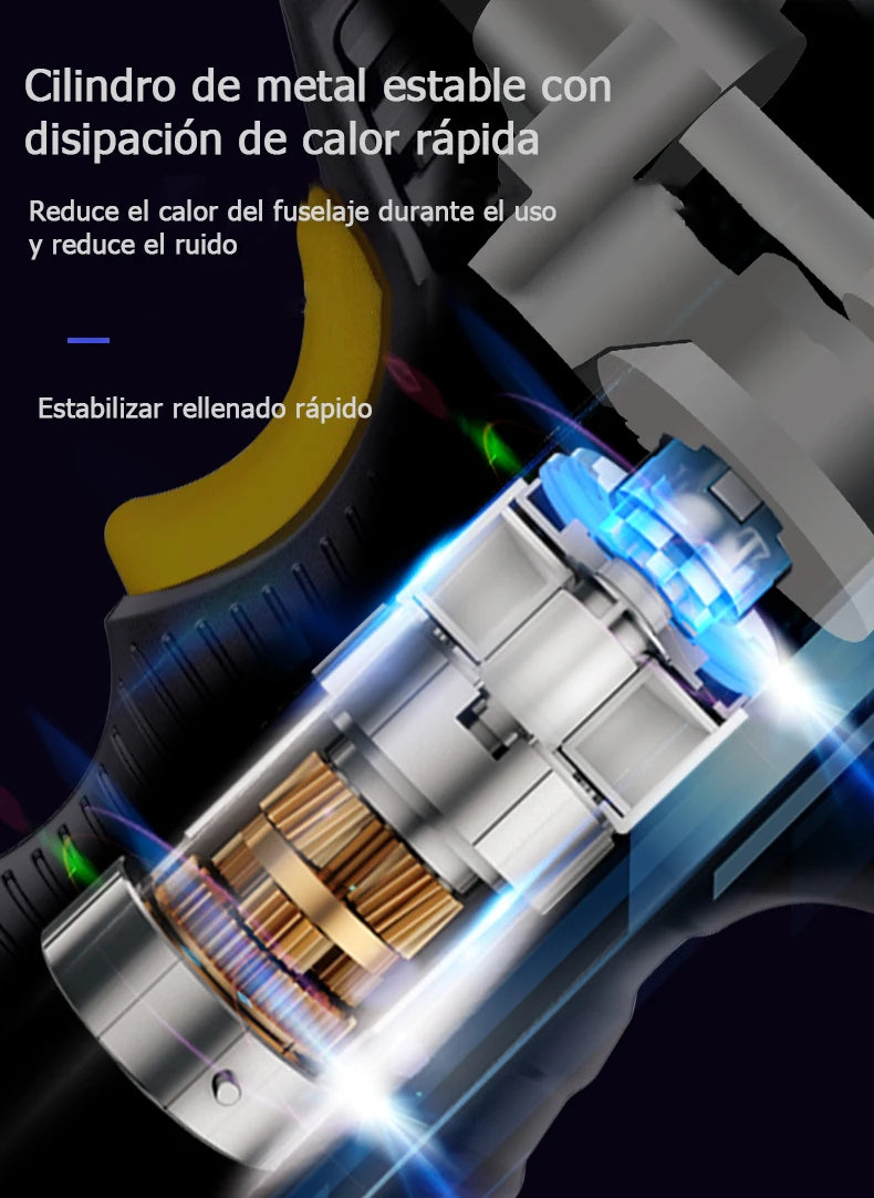 120W Automobile Car Air Pump，Air Compressor Self inflating machine Smart Digital Display LED Lighting Suitable for Car Bike Ball