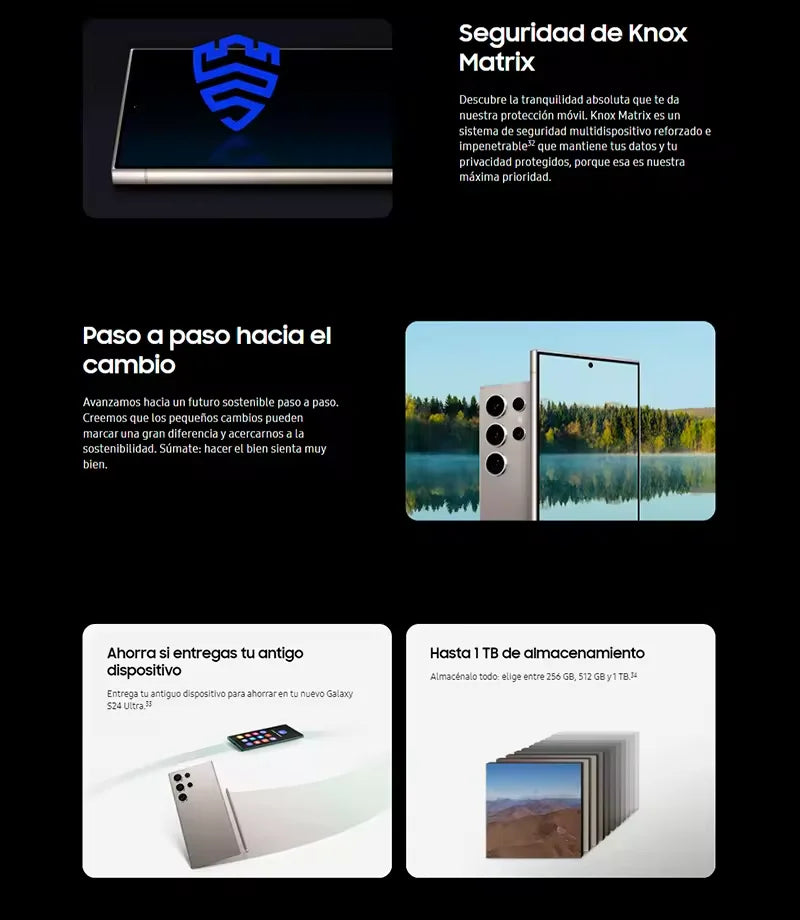 2024 New Samsung Galaxy S24 Ultra AI Smartphone 200MP Wide-angle AI Camera Cell Phone 6.8" AMOLED 120Hz 2X Display 45W 5000mAh