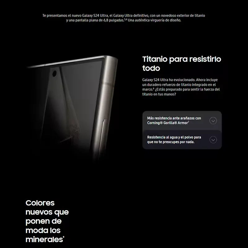 2024 New Samsung Galaxy S24 Ultra AI Smartphone 200MP Wide-angle AI Camera Cell Phone 6.8" AMOLED 120Hz 2X Display 45W 5000mAh