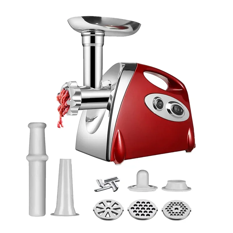 Electric meat grinder with biscuit prefix, can be processed by pressing the button, easy to operate and clean