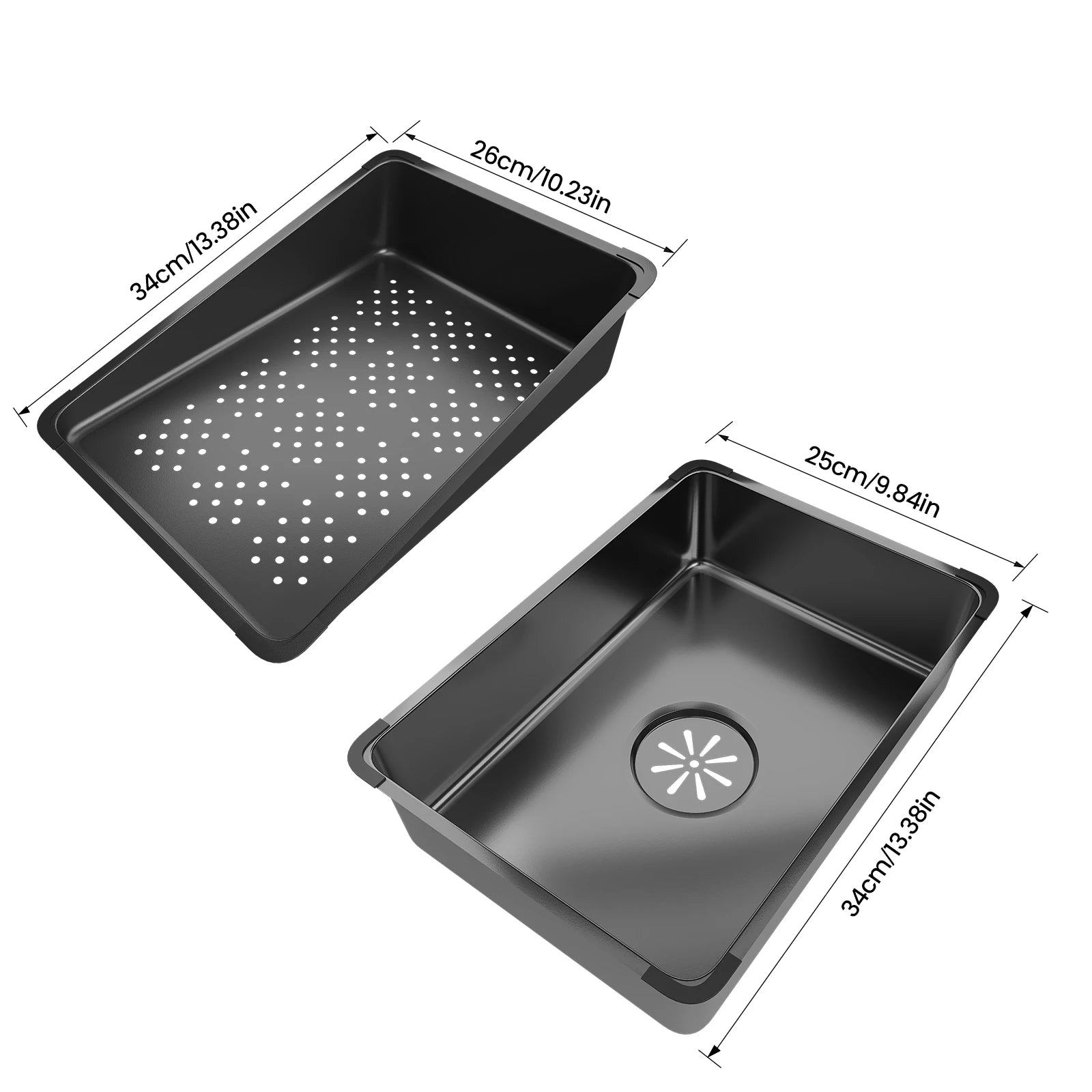 304 Stainless Steel Waterfall Kitchen Sink Large Single Slot Integrated Digital Display Faucet Set Soap Dispenser Cup Washer