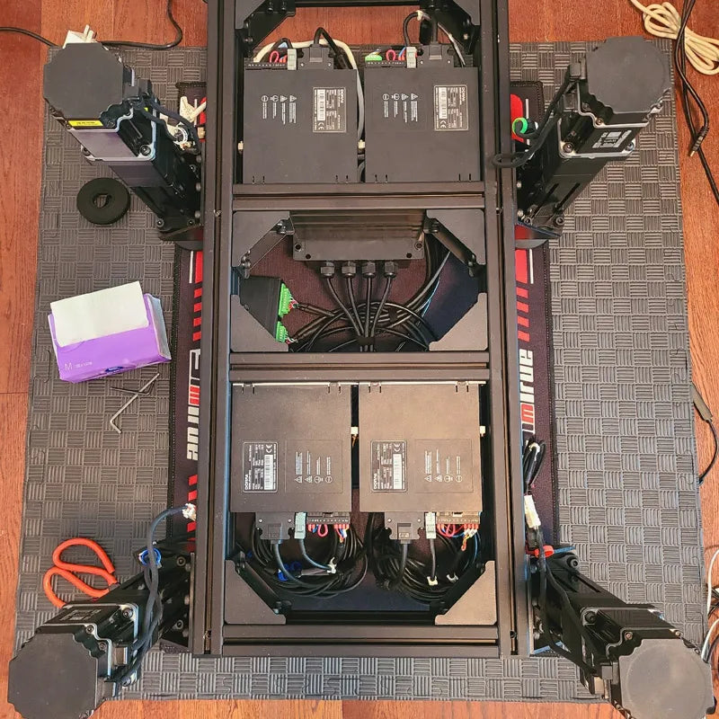 6 Axis Full Motion SC Simulator Driving Game with Amazing Experience Simulator Virtual Reality VR Racing 6 Dof Motion Platform