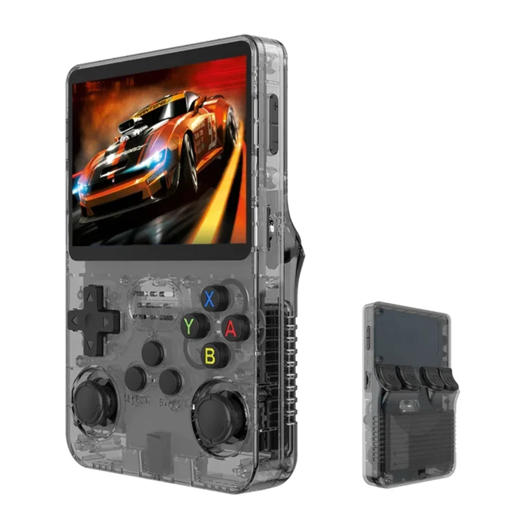 R36S Portable Handheld Game Players 3.5 Inch IPS HD Screen 3000mAh Linux System Retro Video Games Console