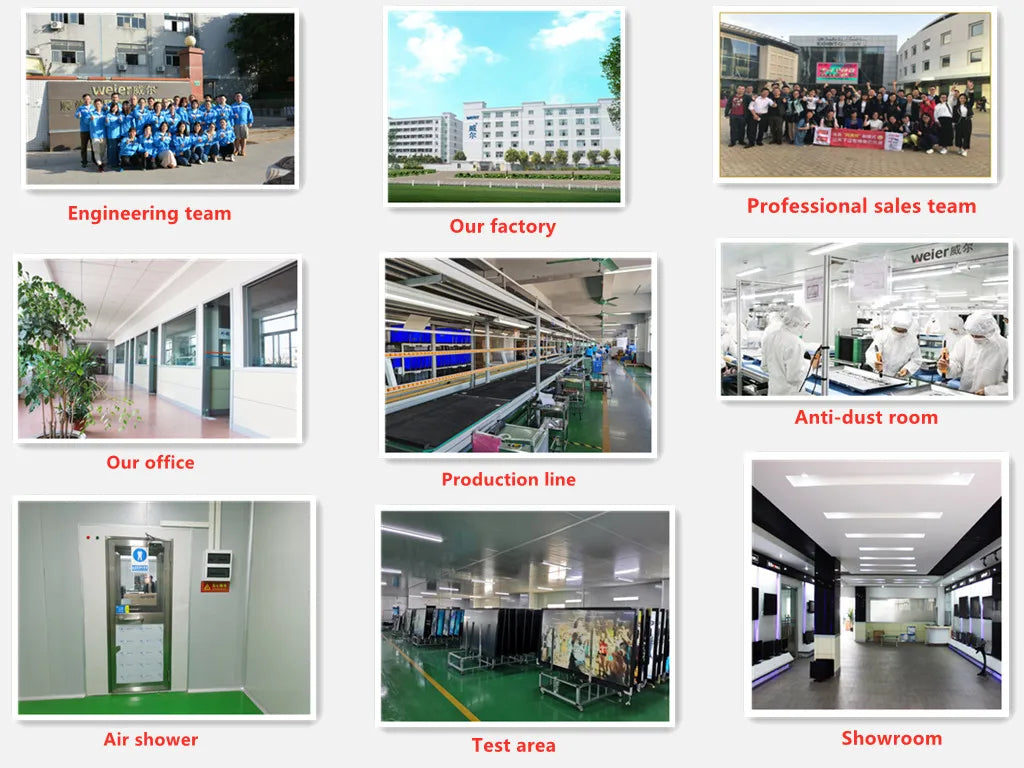 OEM Customizable 85-Inch Android Smart LED TV 4K HDTV with 32''-75'' Normal TV Motherboard 40 43 50 55 60 65 4K Television