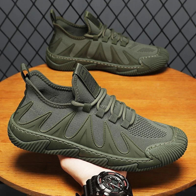 Hot Sale Sport Shoes Men Skateboard Walking Style Customized New Fashion Casual Summer Breathable Working Shoes