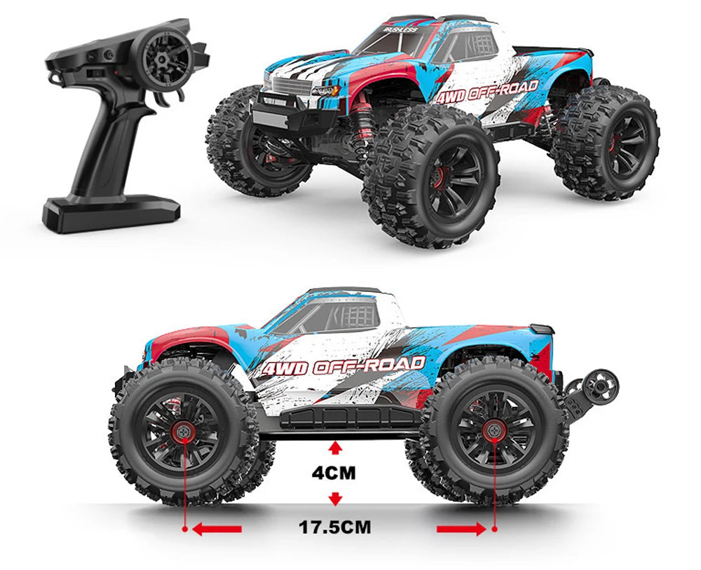 Newest MJX Hyper Go 16208 Brushless 1/16 RC Car 2.4G Remote Control 4WD Off-Road Racing High Speed Car Electric Hobby Toy