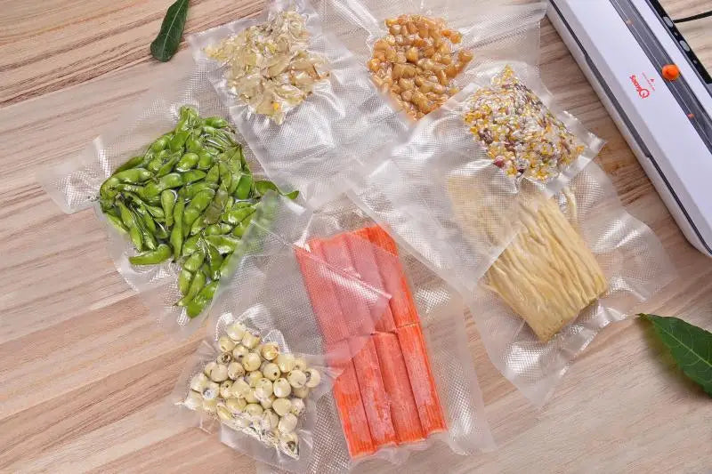 SaengQ Vacuum Sealer Packaging Machine Including 15pcs For Home Kitchen  Food Saver Bags Commercial Vacuum Food Sealing