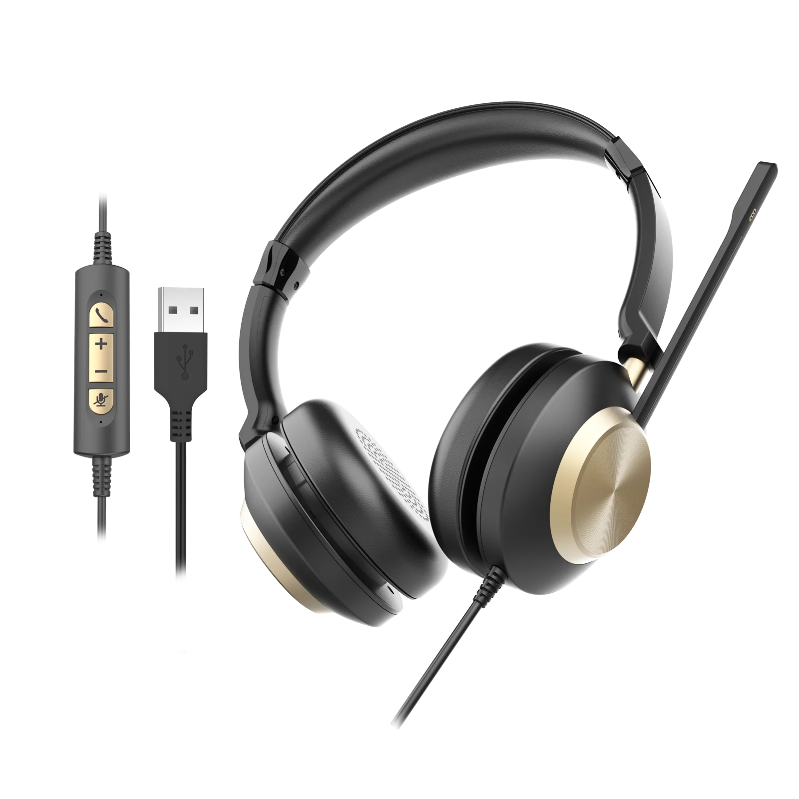 Hot Sales Wholesale Bluetooth Headset with Microphone Custom Logo Wired Headphone Phone Telecommunications Product