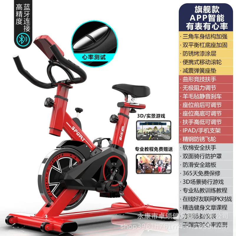 Silent Indoor Sports Steel and Metal Frame Spinning Bike Home Fitness Equipment for Exercise Air Bike Exercise Bikes