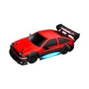 Semi-Proportional Control 1/24 Adjustable Light Drift Racing Metal Car Outdoor Toys with Battery Protection Charger