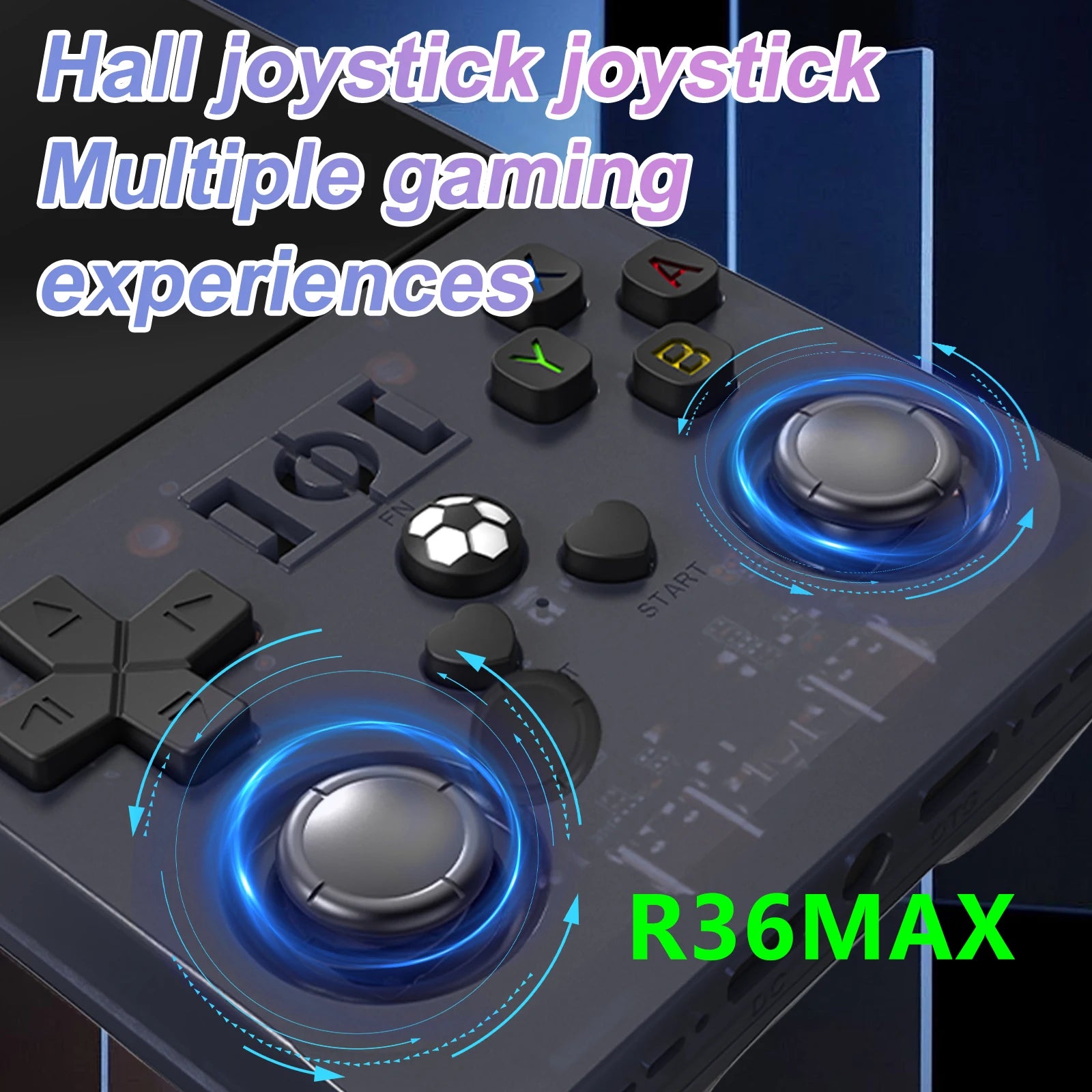 2025 Hot Selling R36 MAX Handheld Retro Games Console 4 Inch Portable Gaming Entertainment Device Children's Gifts