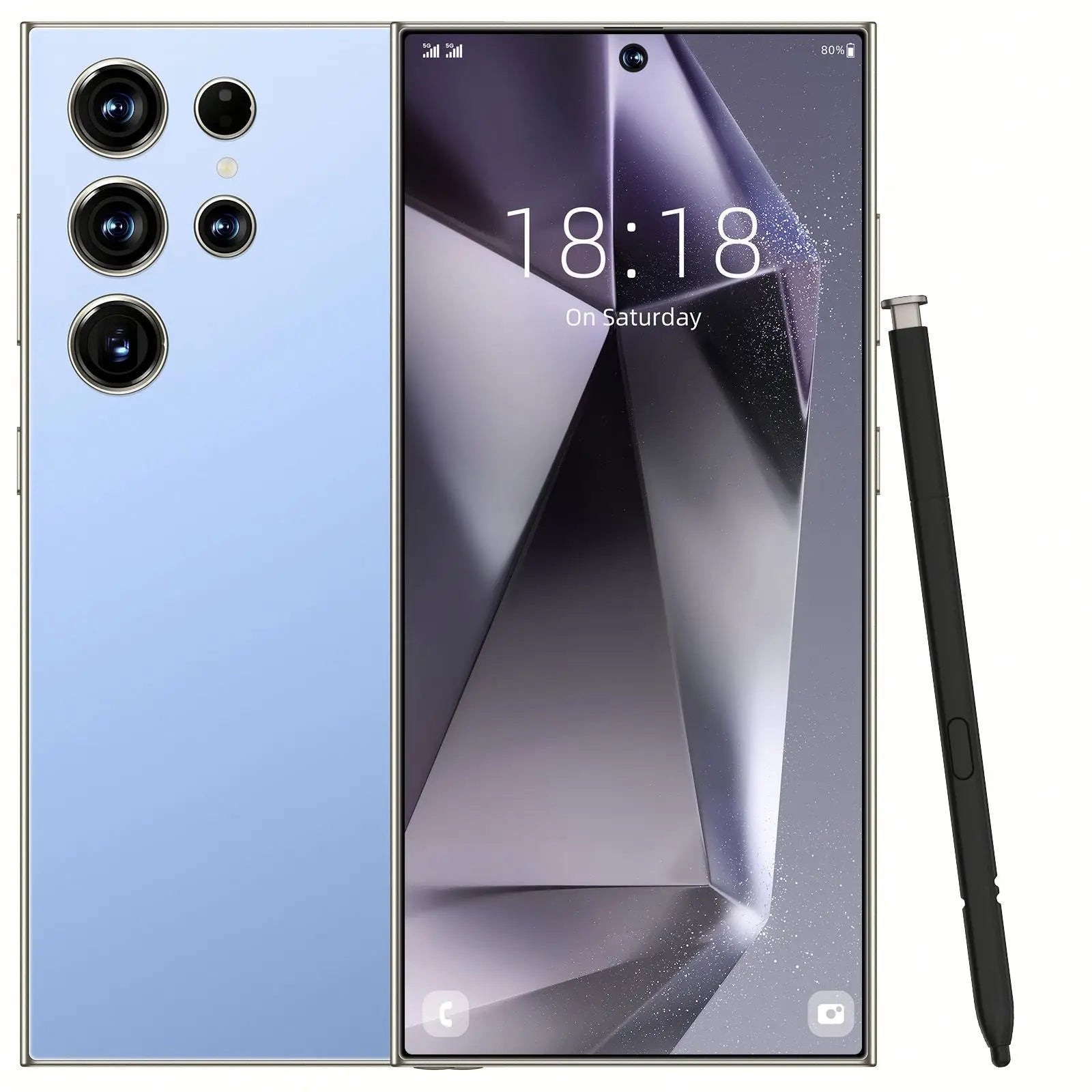 Smartphone7.3inch Unlocked Dual Card 5G Smartphone Android Mobile Phones Telephone Wholesale Original S25 Ultra 16G+514GB S21 5g