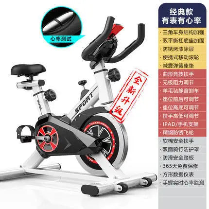 Silent Indoor Sports Steel and Metal Frame Spinning Bike Home Fitness Equipment for Exercise Air Bike Exercise Bikes