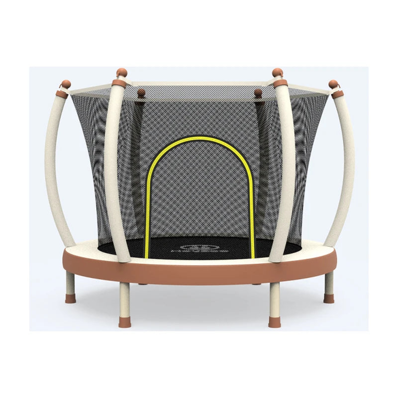 Zoshine 60-Inch Indoor Steel Fitness Trampoline Customizable Size (for Girls) Soft Home Use Toy Enclosure Net Children's Toy