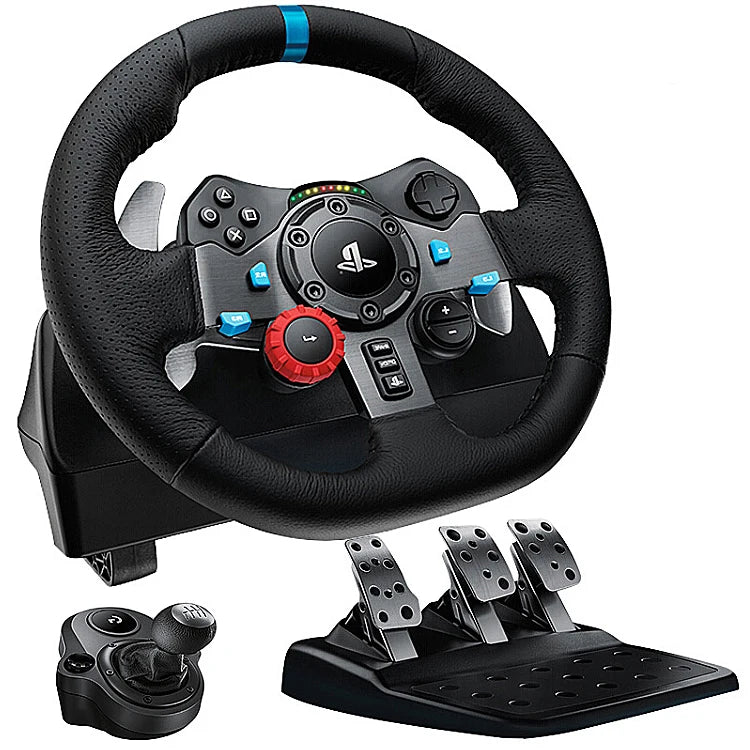 PS5 Game Controller Logitech G29 Driving Force Game Steering Wheel Volante for PS5/PS4/PS3 and PC Steering Wheel