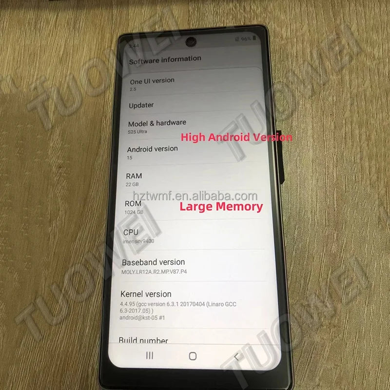Real High Quality Global S25 Ultra Dual SIM Android 15 5G Mobile Phone Large 22+1TB Dual SIM Big Battery Long Standby Telephone