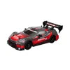 Semi-Proportional Control 1/24 Adjustable Light Drift Racing Metal Car Outdoor Toys with Battery Protection Charger