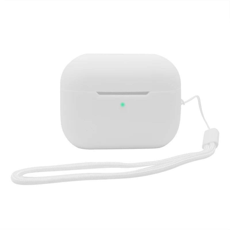 Shockproof Silicone Earphone Case Protective Covers for Airpods Pro 2nd Generation Silicone Case With Nylon Rope